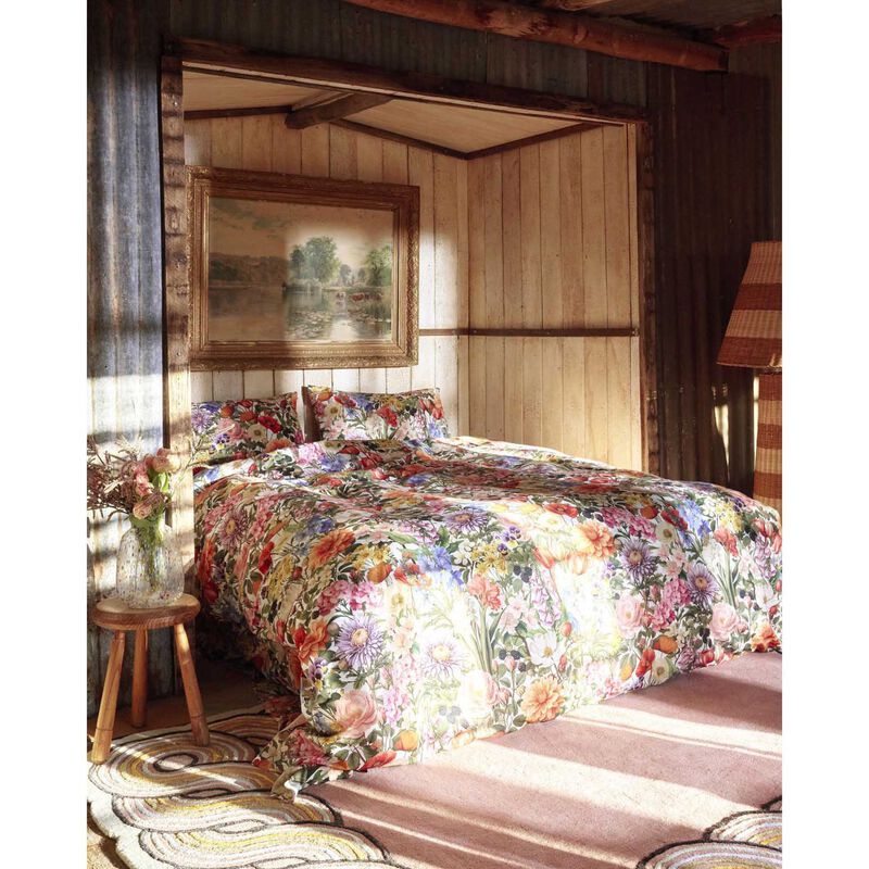 Kip&Co Cottage Garden Organic Cotton European Pillowcases 2P Set image number 3